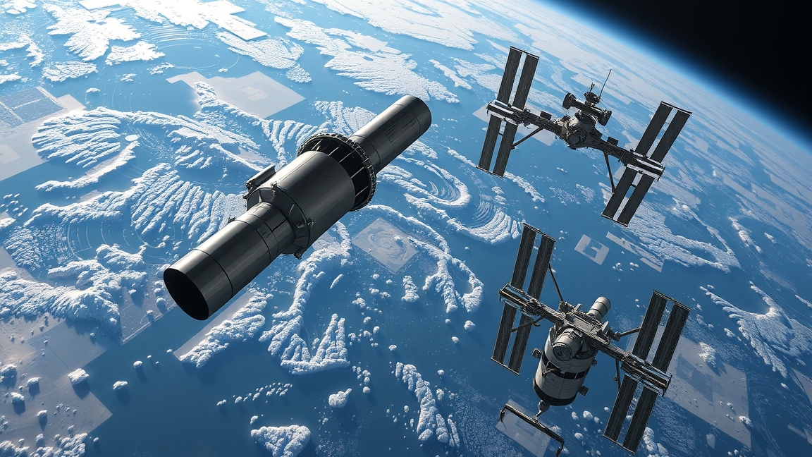 Űreszközök a Föld körüli pályán, Hubble és Nemzetközi Űrállomás