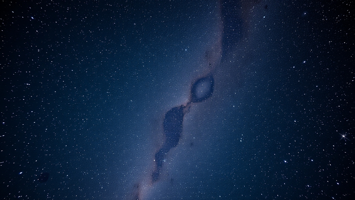 Csillagok és galaxisok az éjszakai égbolton