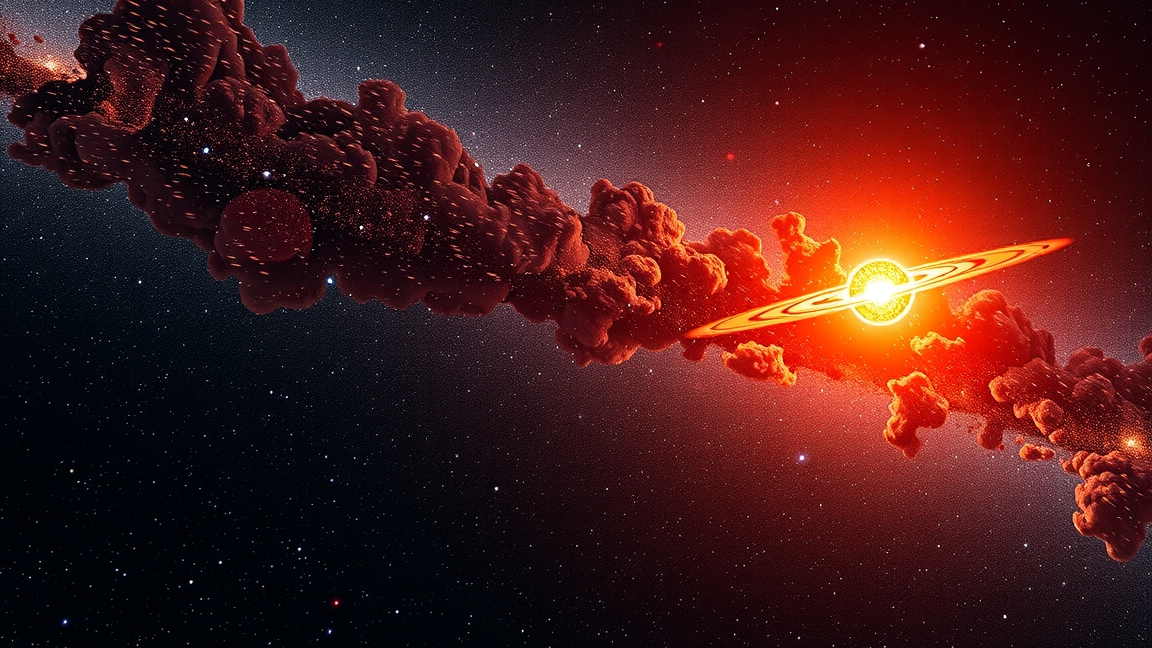 Arcturus vörös óriáscsillag a Tejútrendszerben