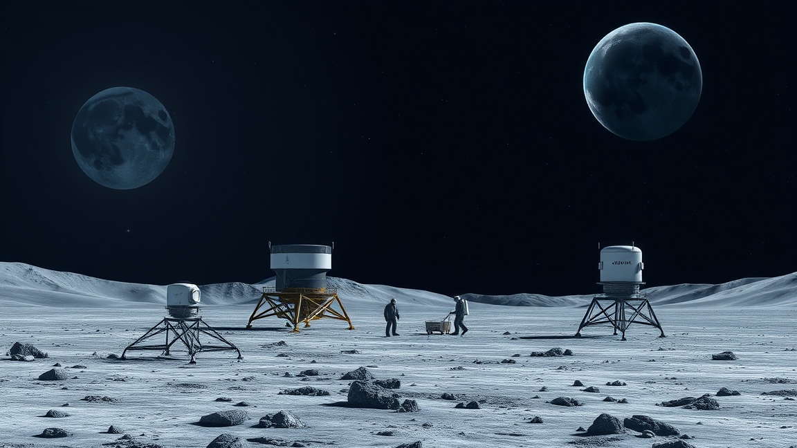 Emberek a Hold felszínén az Artemis program keretében