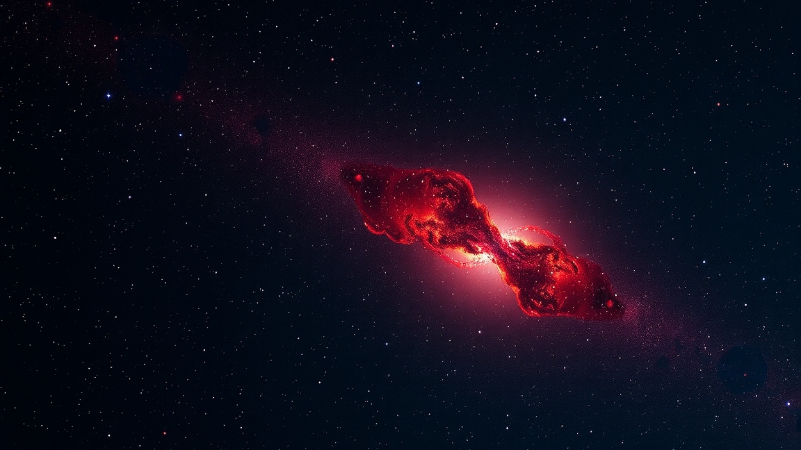 A Betelgeuse csillag szupernóva robbanásáról készült illusztráció.