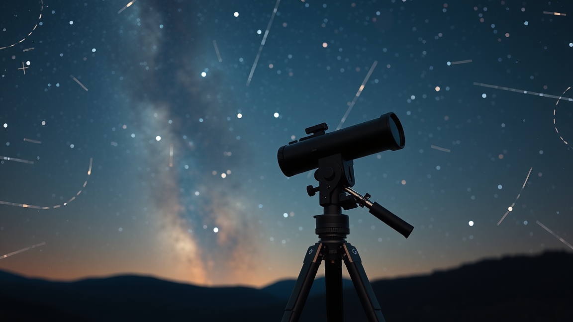 Binokulár állvány rögzítése csillagvizsgálathoz éjszaka