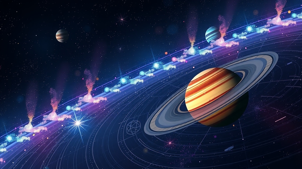 A bolygók közötti verseny a Nap körüli keringésükkel