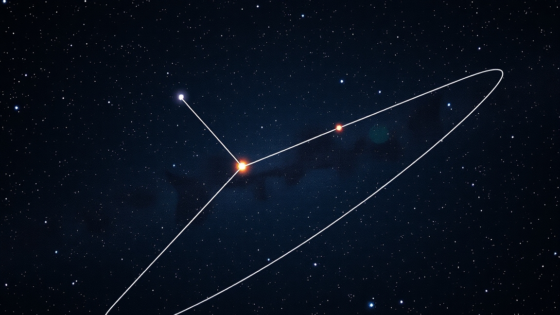 A Castor csillagrendszer bemutatása, ahol hat csillag táncol az égen.