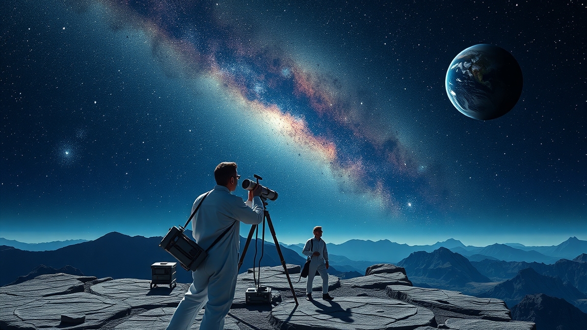 Csillagászok exobolygókat kutatnak a galaxisban