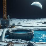 Vízbányászat a Holdon, űrbázis jövője és űrkutatás