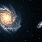Spirálgalaxis és elliptikus galaxis az Univerzumban
