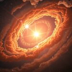 Kváziromboló fekete lyuk körüli anyagkorongok radiálisa a korai univerzumban.