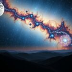 Kreatív ábrázolás a Tejútrendszerről és az idegen civilizációk kereséséről