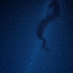 Cassiopeia csillagkép és csillagok az égen