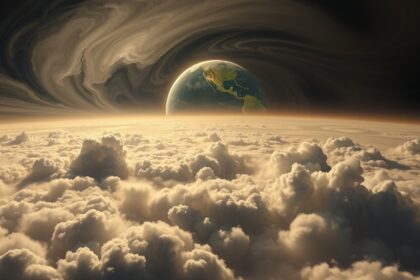 A Föld és a Vénusz közötti különbséget bemutató látványos kép.