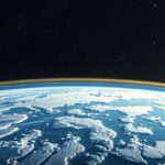 Föld képe a Kármán-vonal közeléből, az űr határa