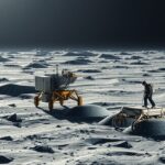 Kínai űrszonda és űrhajós a Hold felszínén