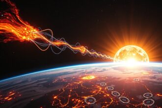 Napkitörés hatása a Földre és az internetre