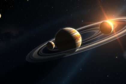 Bolygók elliptikus pályákon, a Nap fókuszában