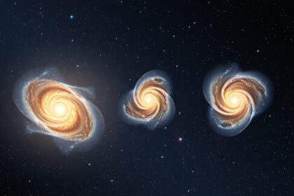Leo-triplet galaxisok: M65, M66 és NGC 3628 egy látómezőben.