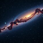 Vizuális ábrázolás a Markarian-láncról a Szűz-halmazban.