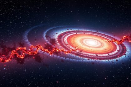 Kozmikus galaxis vöröseltolódással