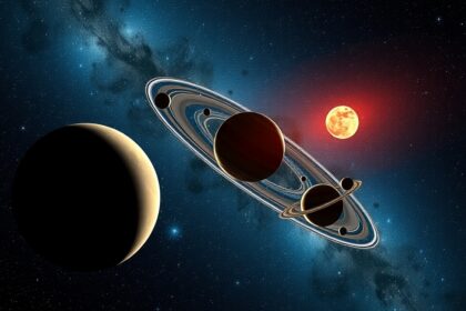 Bolygók konjunkciója az égen, csillagászati jelenség