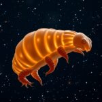 Medveállatka a világűrben, mikroszkopikus extremofil.