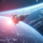 Űrlift koncepciója a Föld és az űr között, nanocsövek szerepe