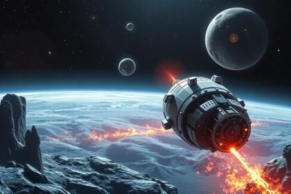 Űrhajó bányászat aszteroidákon, a jövő felfedezése