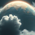 Föld a felhők felett, a naprendszer csodáival.