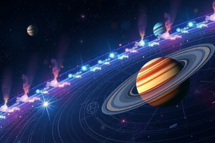 A bolygók közötti verseny a Nap körüli keringésükkel