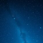 Téli csillagképek az égbolton: Orion, Bika, Ikrek.