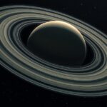 A Szaturnusz gyűrűi és pásztorholdjai a világűrben.