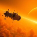 Huygens szonda leszállása Titán narancssárga ködében