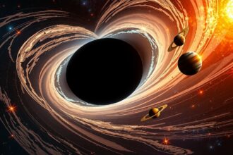 Fekete lyuk hatása a Naprendszerre és környezete