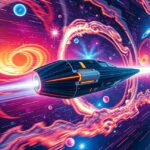 Űrhajó, ami fénysebességnél gyorsabb utazásra készül időutazás közben