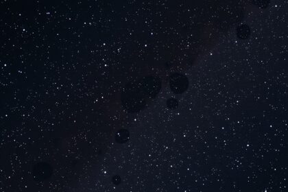 Csillagok és mély űrbeli látvány az Univerzumban.