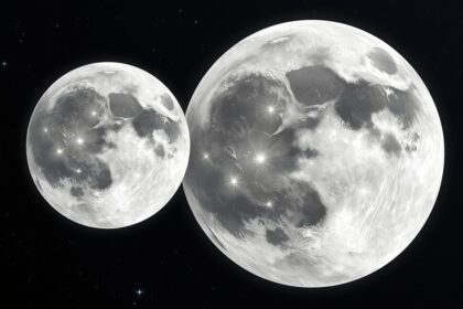 A Hold Apogeuma és Perigeuma, holdtávolság és holdközel