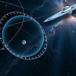 A sziderikus és szinodikus hónapok illusztrációja a Naprendszerben