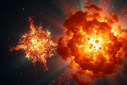 Szupernóva robbanás: Type Ia és Type II csillagászati események