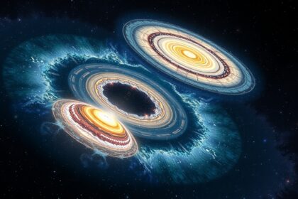 Sötét anyag és galaxisok kozmikus ábrázolása az univerzumban