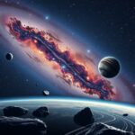 Csodálatos galaxis és bolygók a világűrben