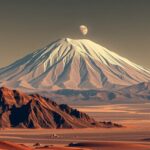 Naprendszer legmagasabb hegyei, például Olympus Mons és Maxwell Montes.