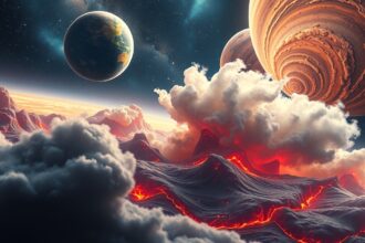 Extrém időjárású bolygók látványa a világűrben