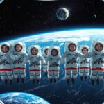 Népszerű női asztronauták az űrben, a Föld előtt