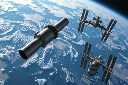 Űreszközök a Föld körüli pályán, Hubble és Nemzetközi Űrállomás