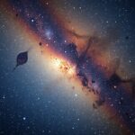 A Tejútrendszer csillagászati képe, fémhiányos csillagokkal.