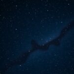 M45 Plejádok éjszakai égbolt csillagképe