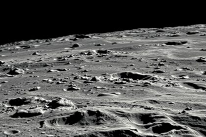 A Hold felszíne részletesen, kráterekkel és domborzati formákkal.