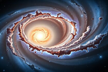 M51 Örvény-köd, a galaxis-kannibalizmus iskolapéldája.