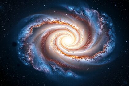 M63 spirálgalaxis a Vadászebek csillagképben