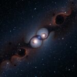 Ikerhalmazok (NGC 869 és 884) a Perseus csillagképből, lenyűgöző csillagmezővel.