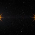 Kapella sárga óriás csillagok az éjszakai égbolton